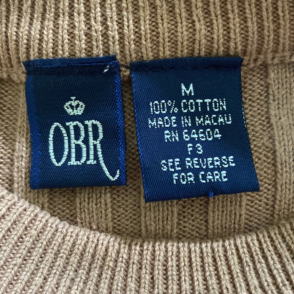 Y2K Tan Ribbed Top - Picture 6 of 6